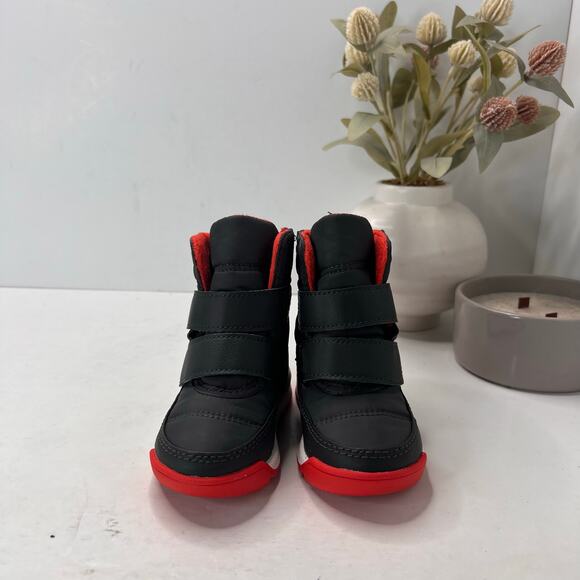 Sorel Whitney II Strap Waterproof Boot Black NV3919-093 Unisex Toddler 5 NWB - Picture 1 of 9